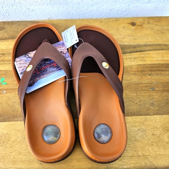 Hawaiian Jellys Other - Hawaiian Jellys Ultra Comfort A'a Brown Lava Unisex  Men's 8